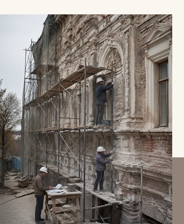 Реставрация объектов культурного наследия под ключ в Йошкаре-Ола
